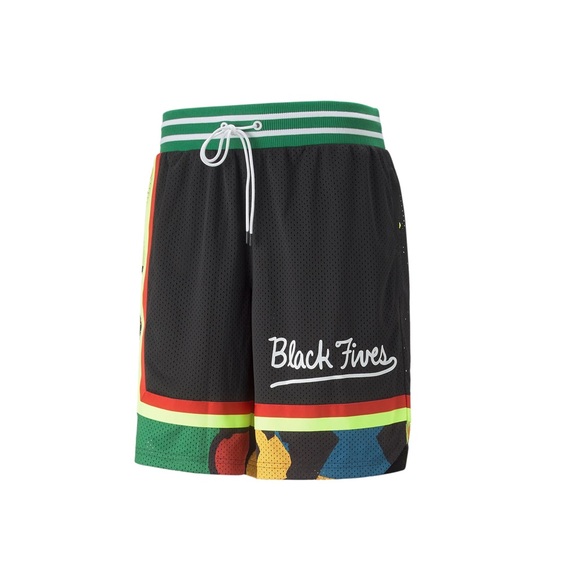 Puma Other - MENS PUMA BLACK FIVES BASKETBALL SHORTS